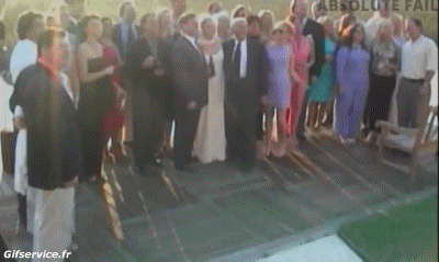 Serie 01 Weeding PEOPLE Humor -  Fun 