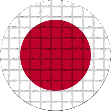 Tondo Giappone Asia Bandiere 