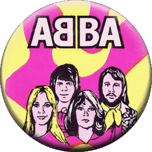 Logo ABBA Disco Música Multimedia 