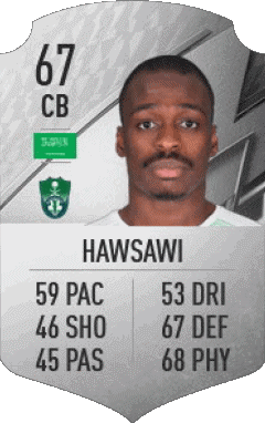 Motaz Hawsawi Arabia Saudita F I F A - Giocatori carte Videogiochi Multimedia 