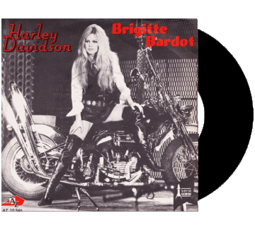 Harley Davidson-Harley Davidson Brigitte Bardot 60' France Compilation Music Multi Media 