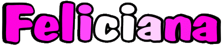 Feliciana F WEIBLICH - Spanien Vorname 