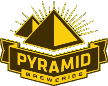 Logo-Logo Pyramid USA Bier Getränke 