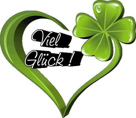 06 Fond Transparent Viel Glück Allemand Messages 