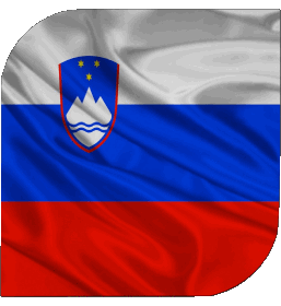 Platz Slowenien Europa Fahnen 