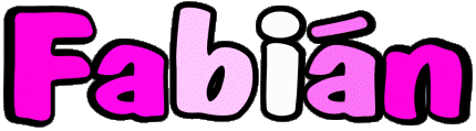 Fabián F MANN  - Spanien Vorname 