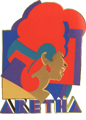 Logo Aretha Franklin Funk & Disco Music Multi Media 