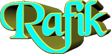 Rafik R MASCHIO - Maghreb Musulmano Nome 