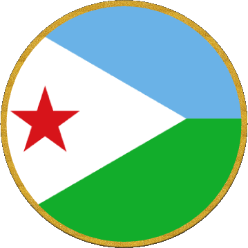 Ronda Djibouti África Banderas 