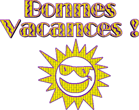04 Fondo transparente Bonnes Vacances Francés Mensajes 