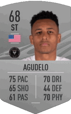 Juan Agudelo U S A F I F A - Jugadores  cartas Vídeo Juegos Multimedia 