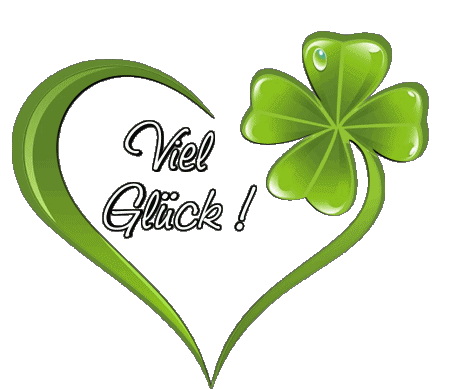 06 Fond Transparent Viel Glück Allemand Messages 