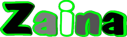 Zaina Z WEIBLICH - Maghreb Muslim Vorname 
