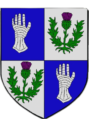 Blasone-Blasone GANNAT 03 Dipartimenti - Città Francia Bandiere 