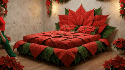 “ In bed ! ” (Christmas) A.I Mix Humor -  Fun 