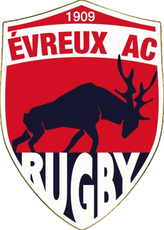 Evreux AC Dept 27 Rugby Club Francia Logo Sportivo 