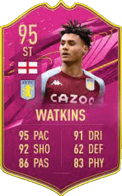 Ollie Watkins England F I F A - Karten Spieler Videospiele Multimedia 