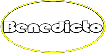 Benedicto B MASCULINO - España Nombre 