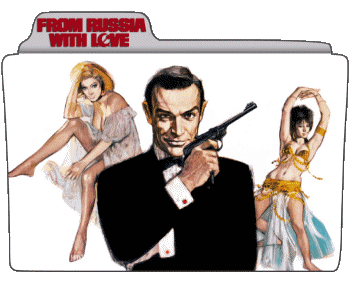Icones Bons Baisers de Russie James Bond 007 Cinéma International Multi Média 