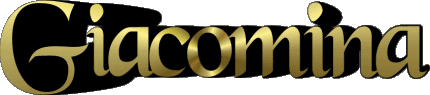 Giacomina G FEMININ - Italie Prénoms 