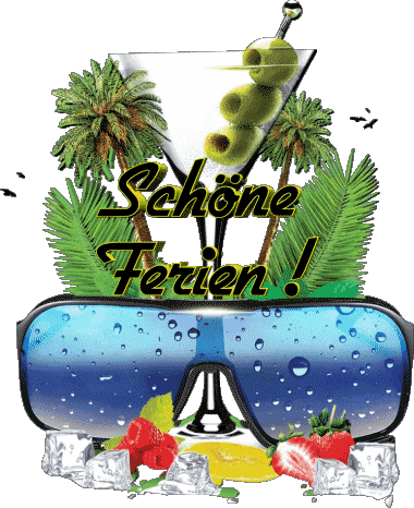 20 Transparent Background Schöne Ferien German Messages 
