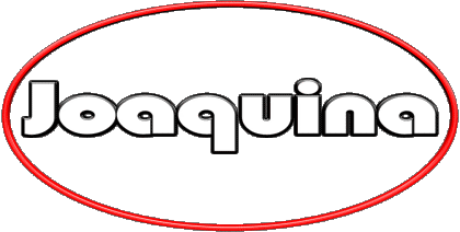 Joaquina J FEMININ - Espagne Prénoms 