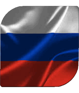 Carré Russie Europe Drapeaux 