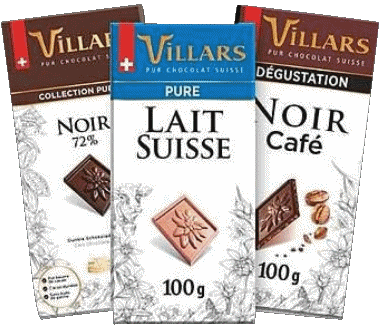 Villars Cioccolatini Cibo 