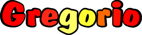 Gregorio G MASCULIN - Italie Prénoms 
