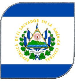 Plaza El Salvador América Banderas 