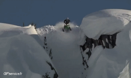 Fun - Win Snow Motorcycle Transport Humor -  Fun 