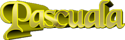 Pascuala P FEMMINILE - Spagna Nome 