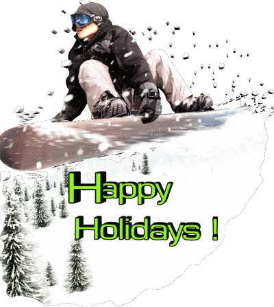 Serie 07 Happy Holidays Winter English Messages 