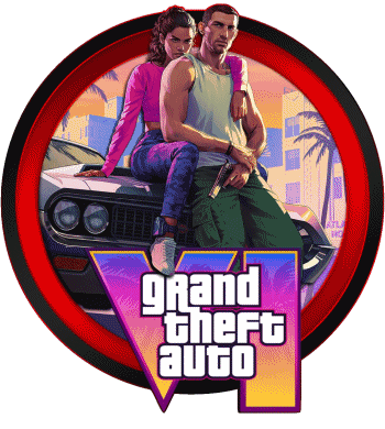 GTA 6 Icones Grand Theft Auto Jeux Vidéo Multi Média 