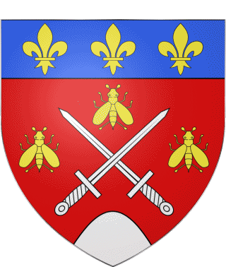 Blazon-Blazon Paris District 7 75 Departments - Cities France Flags 