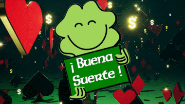 003 Fond Animé Buena Suerte Espagnol Messages 