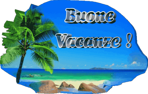 17 Sfondo trasparente Buone Vacanze Italiano Messagi 