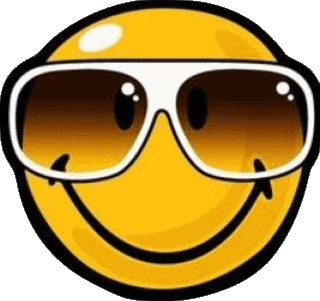 Occhiali da sole Emoticon Messagi 