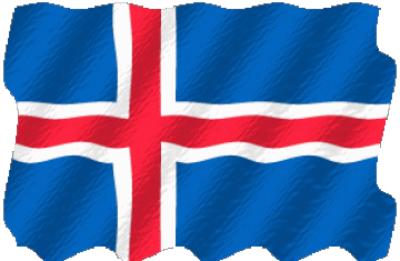 Sventola Islanda Europa Bandiere 