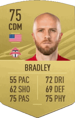 Michael Bradley U S A F I F A - Karten Spieler Videospiele Multimedia 