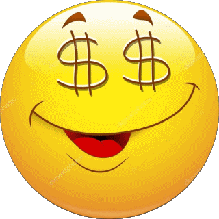 I soldi Emoticon Messagi 