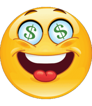 I soldi Emoticon Messagi 