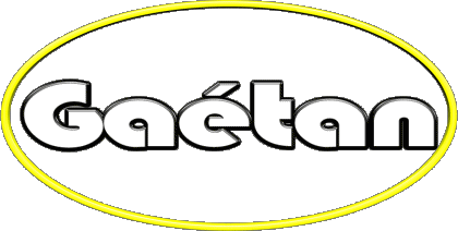 Gaétan G MASCULINE - France First Names 