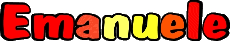 Emanuele E FEMENINO - Italia Nombre 