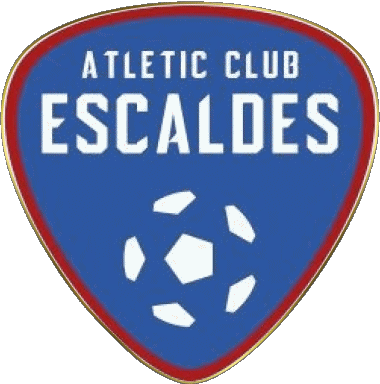 Atletic Escaldes Andorra Calcio  Club Europa Logo Sportivo 