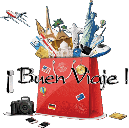 01 Fondo transparente Buen Viaje Español Mensajes 