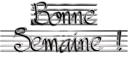 01 Bonne Semaine Français Messages 