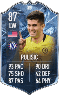Christian Pulisic U S A F I F A - Card Players Video Games Multi Media 