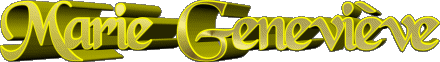 Marie Geneviève M Composto FEMMINILE - Francia Nome 