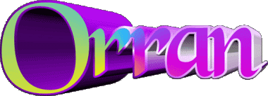 Orran O MASCULINO - UK - USA - IRL - AUS - NZ Nombre 